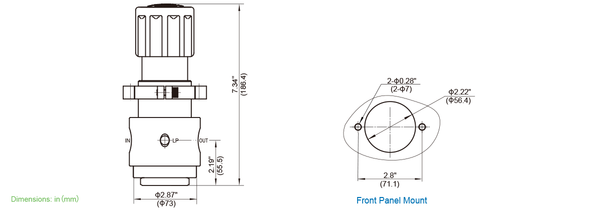 GENTEC R43 Series High Pressure Regulator